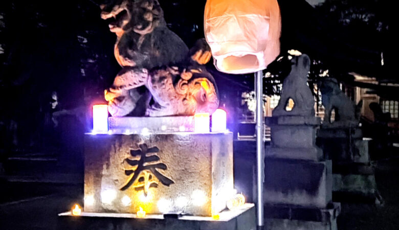 5/14 天灯 スカイランタンナイトwithグラキャンin石刀神社 現地テストを行いました！